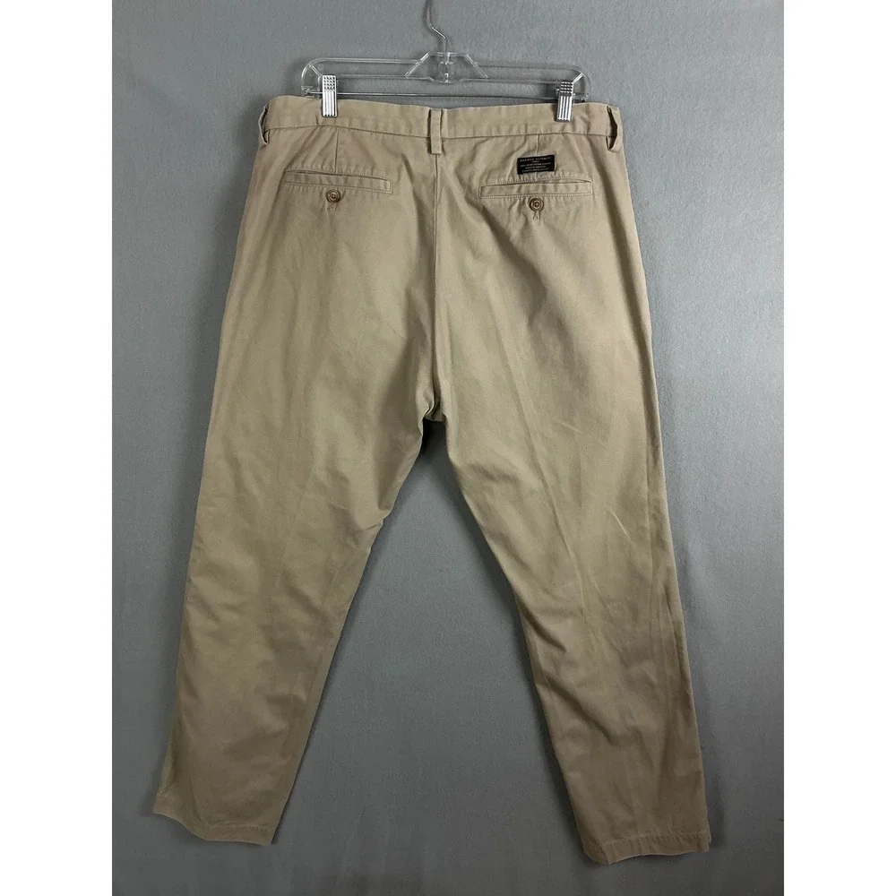 Banana Republic Pants‎ Men's 36 Emerson Chino Pants Khaki Cotton Casual